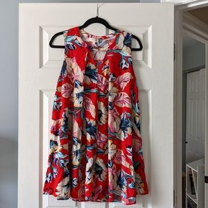 🌸 Umgee Sleeveless Floral Dress | M